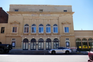 The old Lona Theater, now an art museum